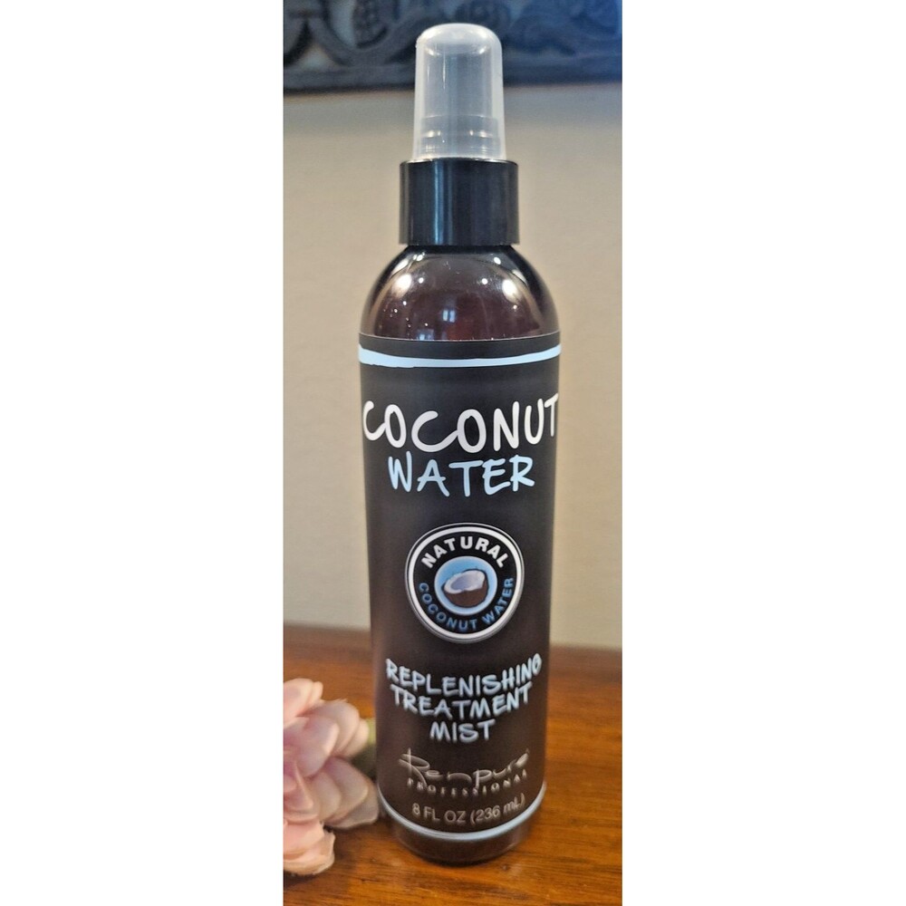 Renpure Professional COCONUT WATER Replenishing Treatment MIST Spray Bottle 8 oz